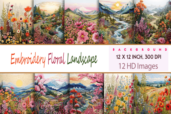 Embroidery Floral Landscape: A Designer’s Review