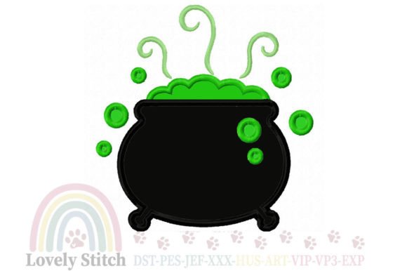 Halloween Cauldron Embroidery: A Designer’s Review