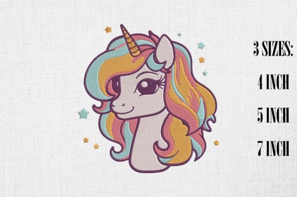Kawaii Unicorn Embroidery Design Review