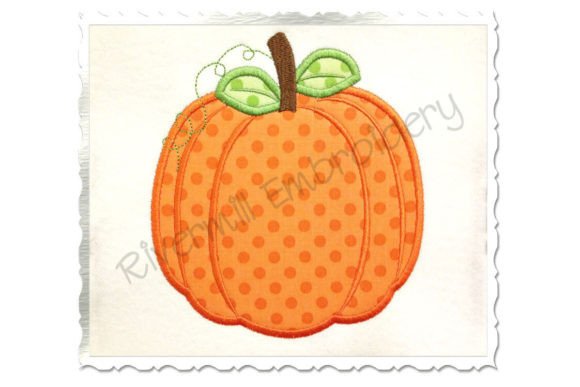 Review: Applique Pumpkin Embroidery Design