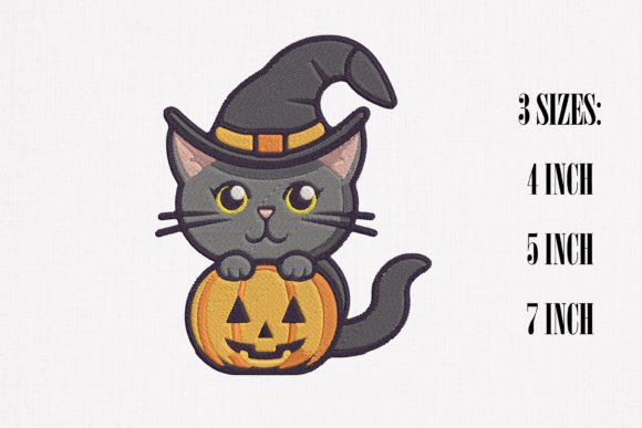 Review: Black Cat Pumpkin 3 Halloween Embroidery