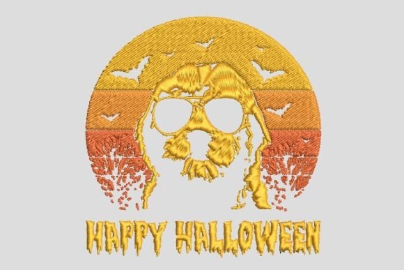 Review: Horror Golden Halloween Dog Embroidery