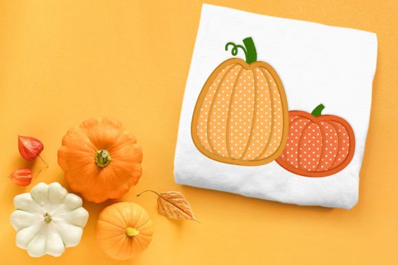 Review: Pair of Pumpkins Applique Embroidery for Fall