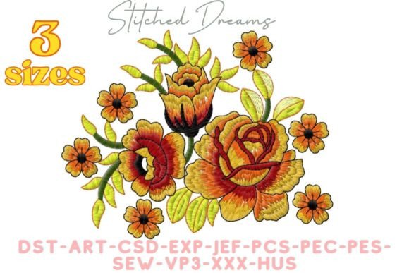 Review: Various Flowers Embroidery Design for Gifts
