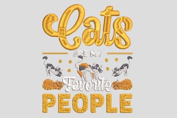 Reviewing Cats Are My Favorite Embroidery File for Boutique Sweatshirts