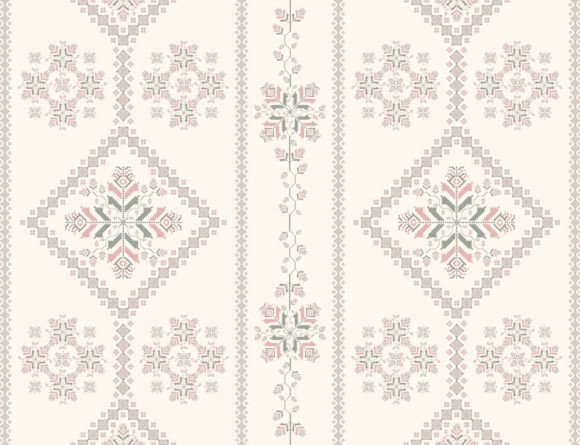 Reviewing Embroidery Floral Seamless Pattern 2