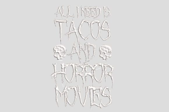 Reviewing the Horror Skull Halloween Movie Embroidery