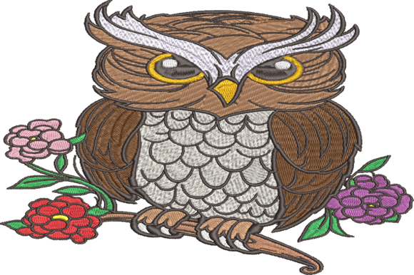 Reviewing the Owl Machine Embroidery Design