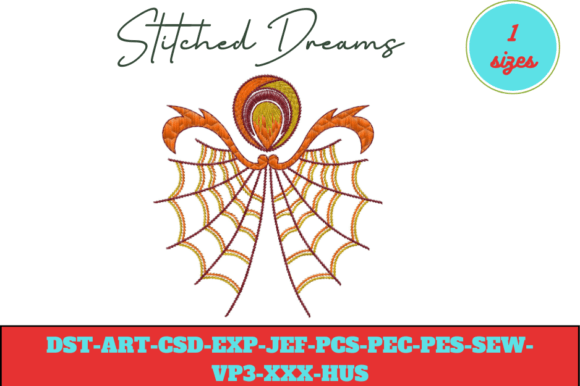 Spider Web Embroidery Design Review for Merch